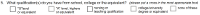 Preview of Recruitment questionnaire ('blue' version): Question 5