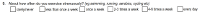Preview of Recruitment questionnaire ('blue' version): Question 9