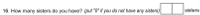 Preview of Recruitment questionnaire ('blue' version): Question 16