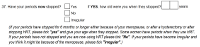 Preview of Recruitment questionnaire ('blue' version): Question 37