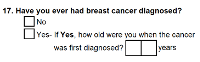 Preview of Recruitment questionnaire ('aqua' version): Question 17