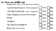 Preview of Recruitment questionnaire ('aqua' version): Question 22