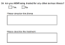 Preview of Recruitment questionnaire ('aqua' version): Question 24