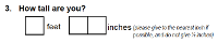 Preview of Recruitment questionnaire ('other' version): Question 3